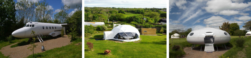 Apple Camping, no País de Gales, uma das experiências de glamping diferenciadoras sugeridas